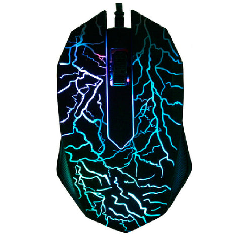 Lucky Gamer  3 Buttons USB Wired Luminous Gamer Mouse