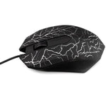 Lucky Gamer  3 Buttons USB Wired Luminous Gamer Mouse