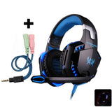 Lucky Gamer Computer Big Earphone Headphone Gaming Headset -