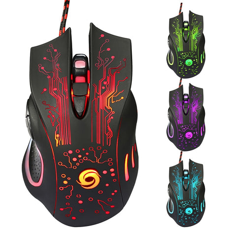 Lucky Gamer  Hot 6D USB Wired Gaming Mouse
