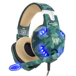 Lucky Gamer Led 3.5mm Earphone Gaming Headset With Microphone