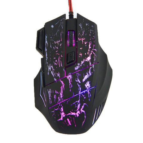 Lucky Gamer  5500DPI 7 Buttons 7 Colors LED