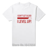 Lucky Gamer New I Don't Get Older I Level Up T-Shirt