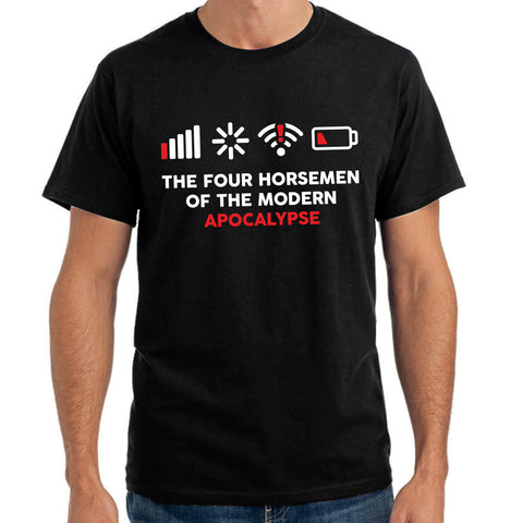 Lucky Gamer The Four Horsemen of The Modern Apocalypse T-Shirt